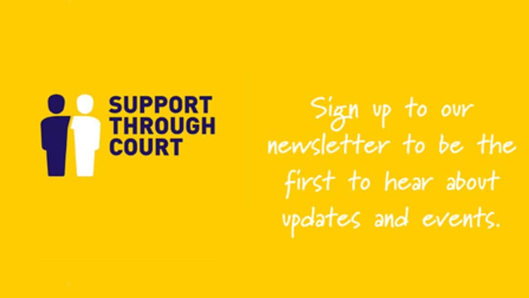 Support Through Court will launch a new free online video to help those who represent themselves in court to understand the process and gain confidence