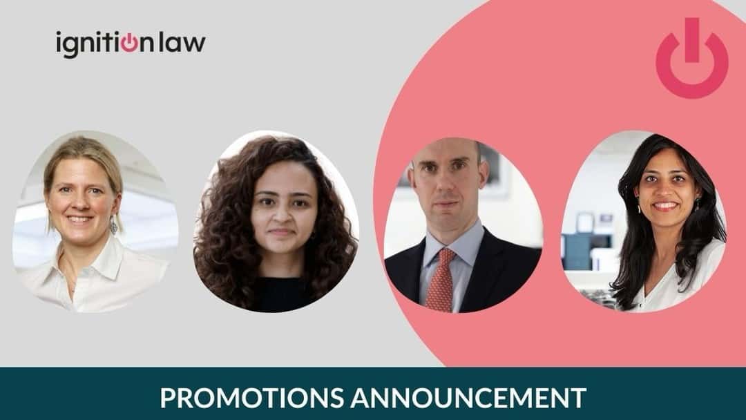 Ignition Law promotes four outstanding team members