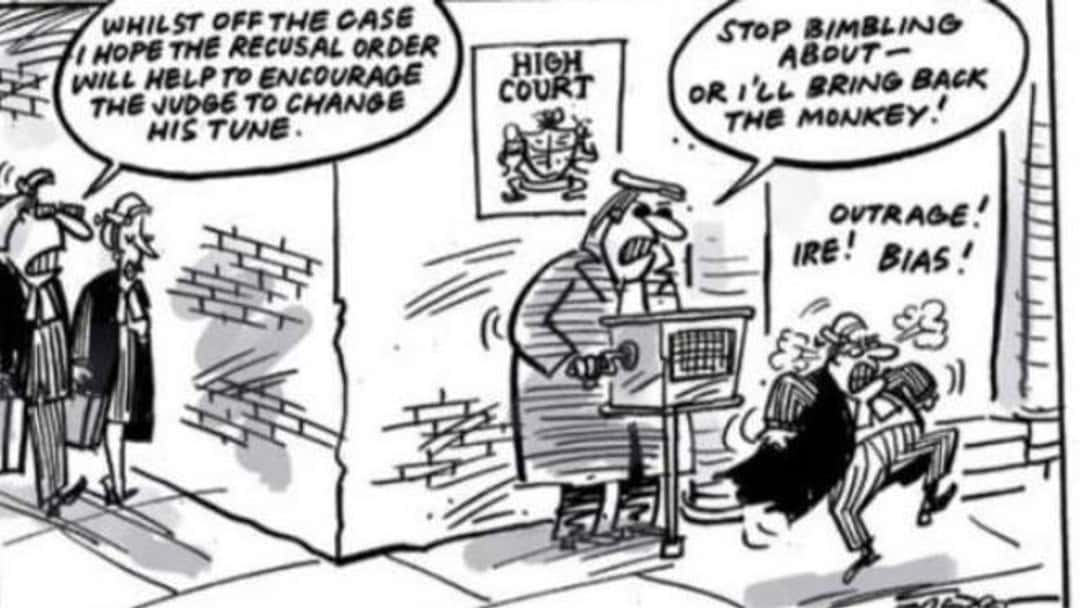 Senior circuit judge rapped for 'intemperate language' and bias