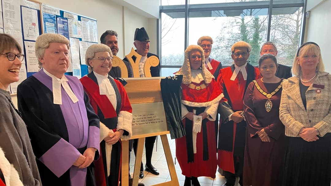 New Crown Court room opens in Redditch