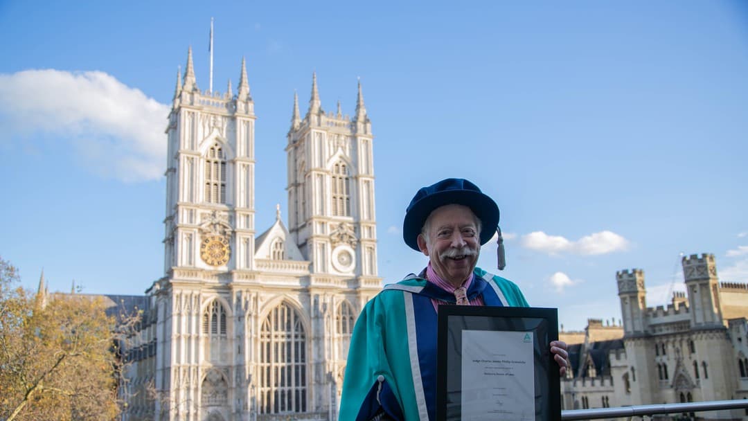 Arden University honours Judge Gratwicke