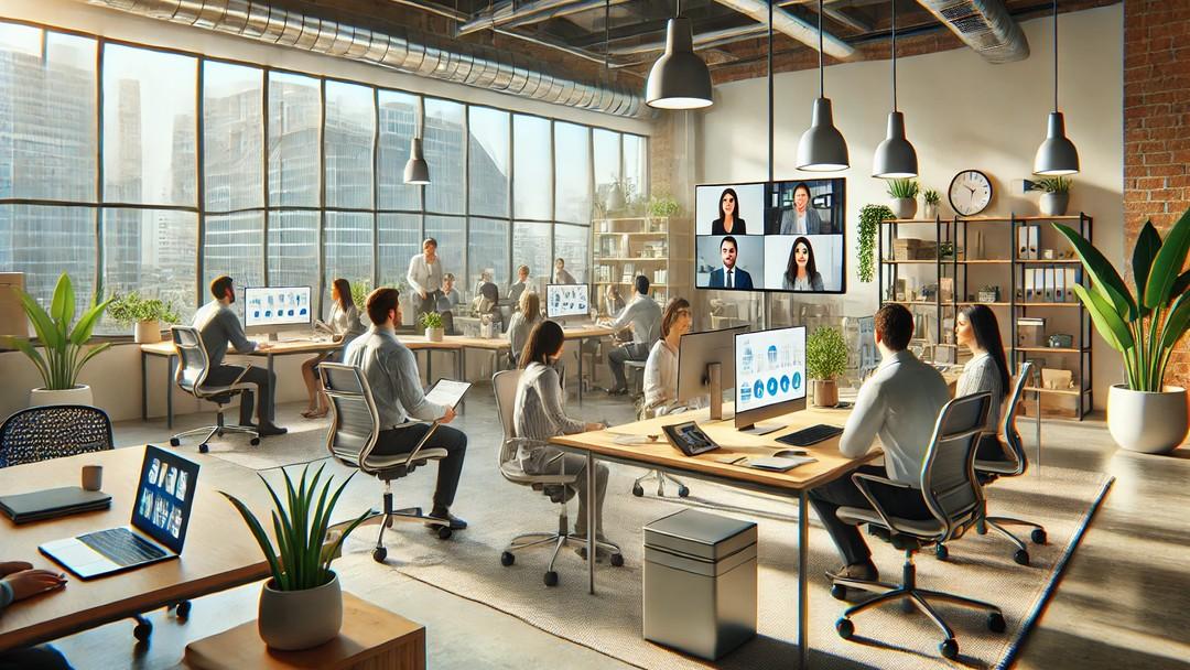 Hybrid work challenges office culture