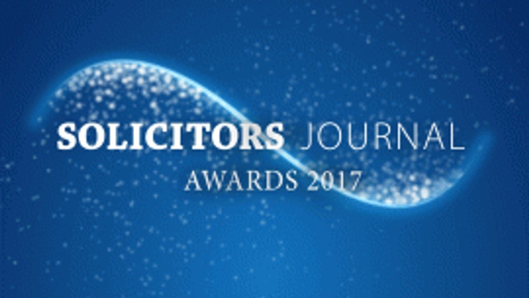 Solicitors Journal Awards 2017: Book your seats