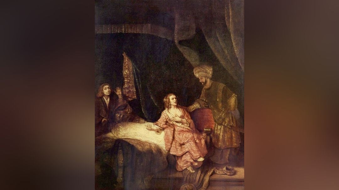 Joseph Accused by Potiphar's Wife by Rembrandt van Rijn, 1655