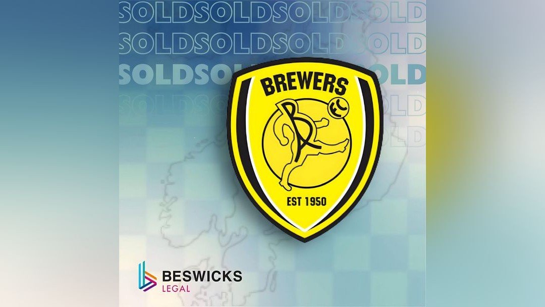 Beswicks legal advises on purchase of Burton Albion Football Club