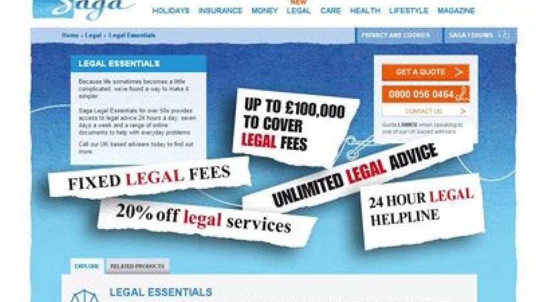 Saga launches stand-alone legal expenses insurance product