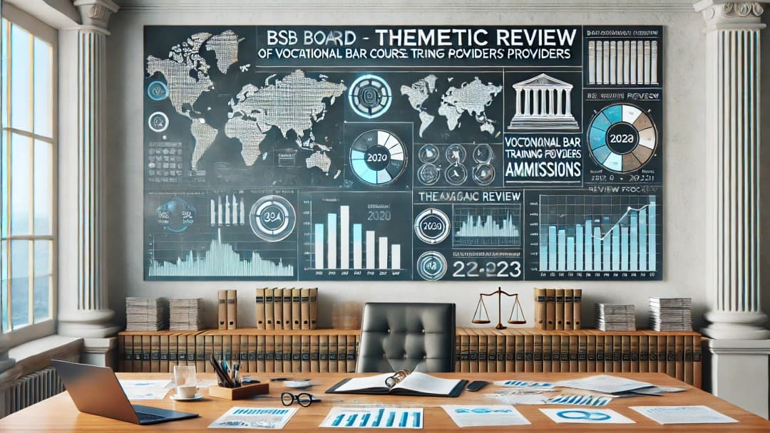 Bar Standards Board publishes review on training providers' admissions