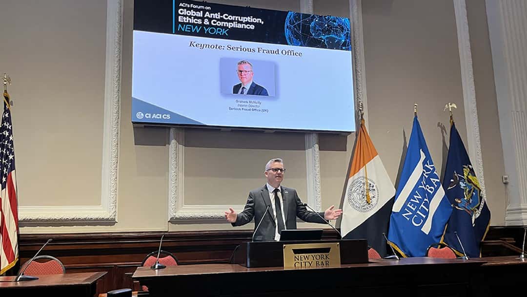 SFO director outlines anti-corruption strategy