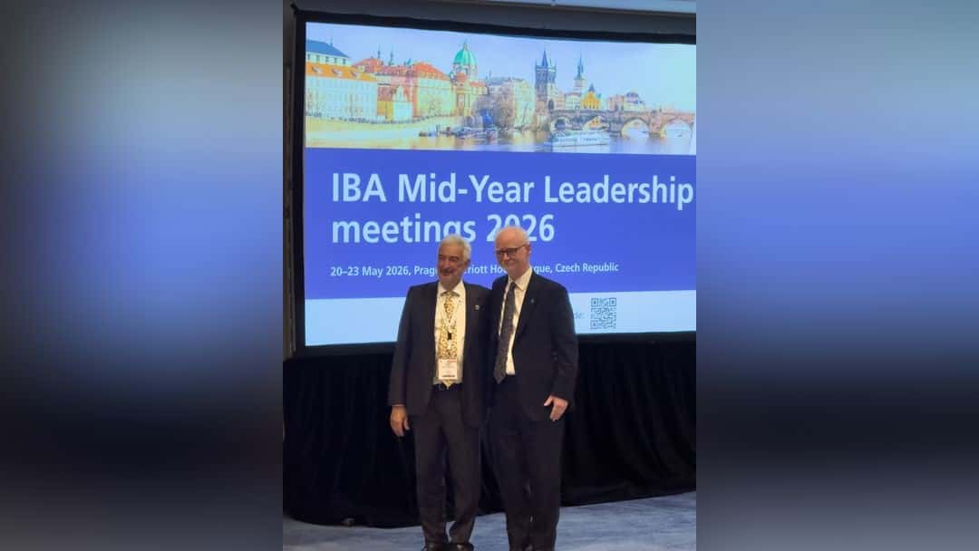 Michael Clancy receives honour from IBA