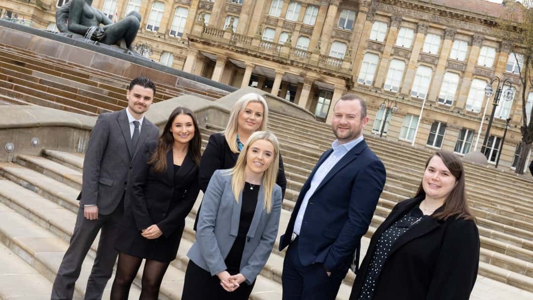 Law firm celebrates five new solicitors