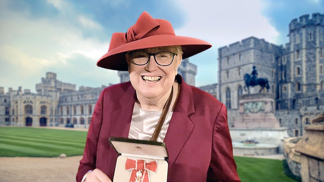 Audrey Ludwig honoured with MBE award