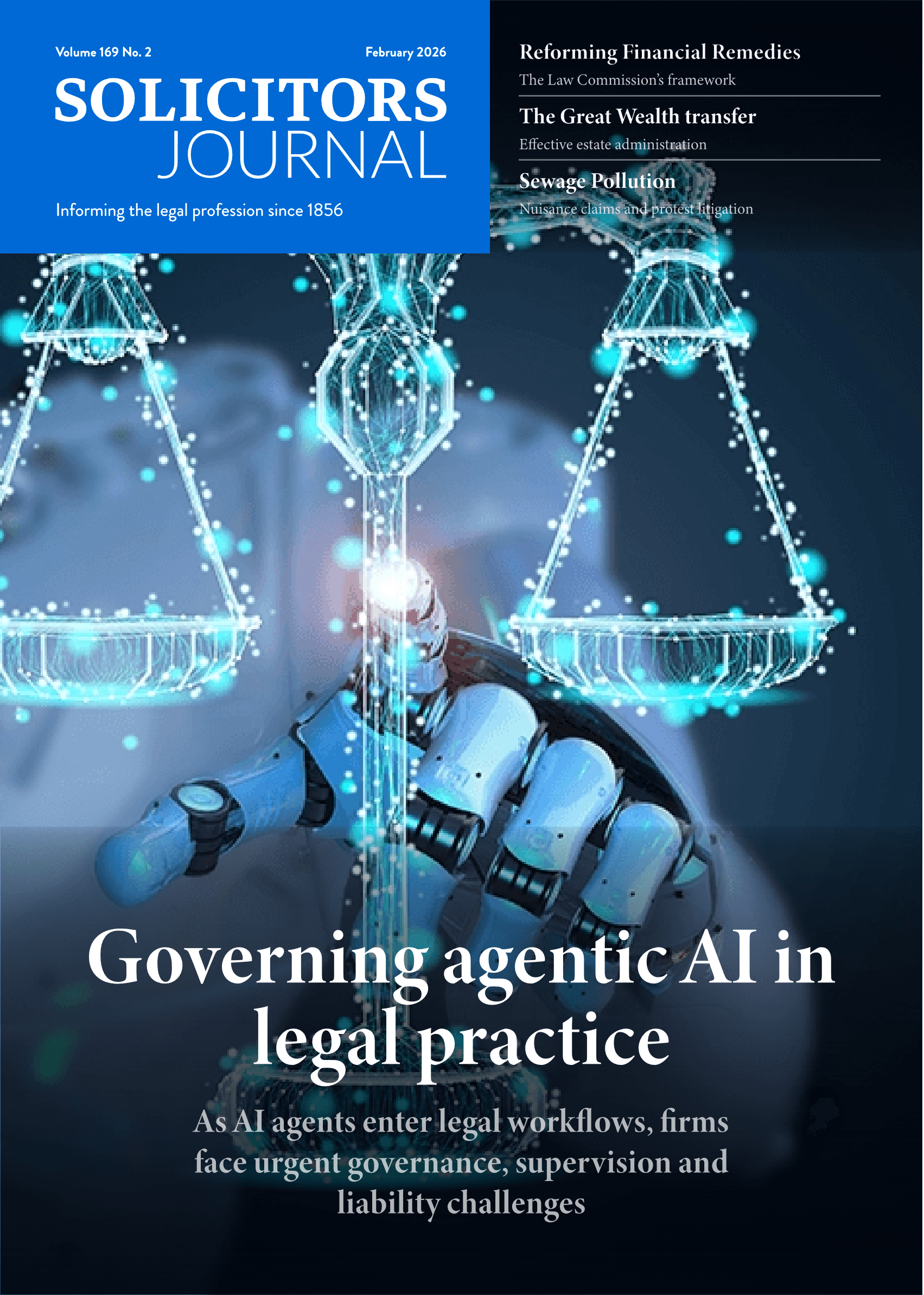 Solicitors Journal February 2026 Cover